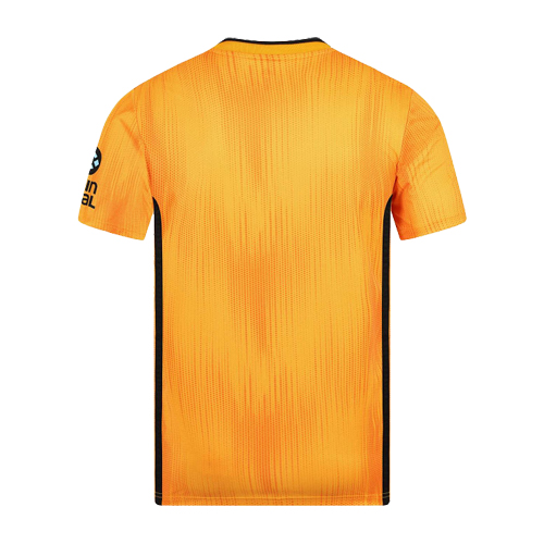 2019-20 Wolverhampton Wanderers Home Yellow Soccer Jerseys Shirt - Click Image to Close